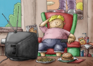 Televisão no quarto e o excesso de peso entre crianças